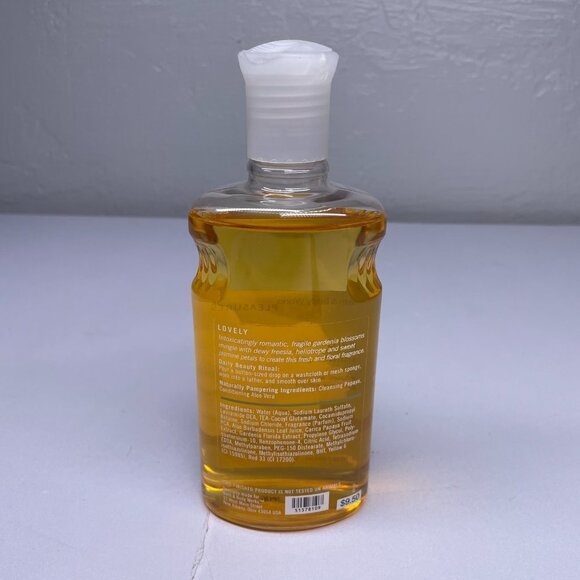 Bath & Body Works Pleasures Gardenia Shower Gel 10 oz Retired Discontinued - Picture 3 of 4